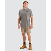 NXP.WRK - Blueprint Dual Curved T-Shirt - Charcoal | NPWTS02-CHAR